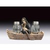 Everspring New Grim Reaper in a Bone Row Boat Salt