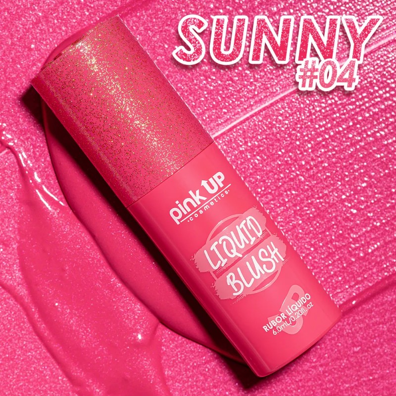 Rubor Líquido Pink Up Liquid Blush Larga Duración Tono del