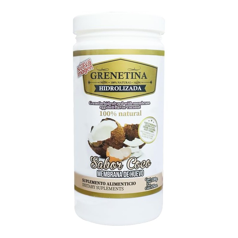 Grenetina con Membrana de Huevo 500 g (500 g, Coco)