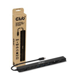 Club 3D Portable Docking USB-C ->2xUSB-C/3xUSB-A/HDMI/SD 140W Retail