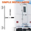 LONFFERY 36" Enclosed Trailer Door Latch, Cargo Hinged Cam Bar