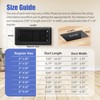 4x14 Floor Register 6-Pack, Heavy Duty Steel Walkable Vent Covers