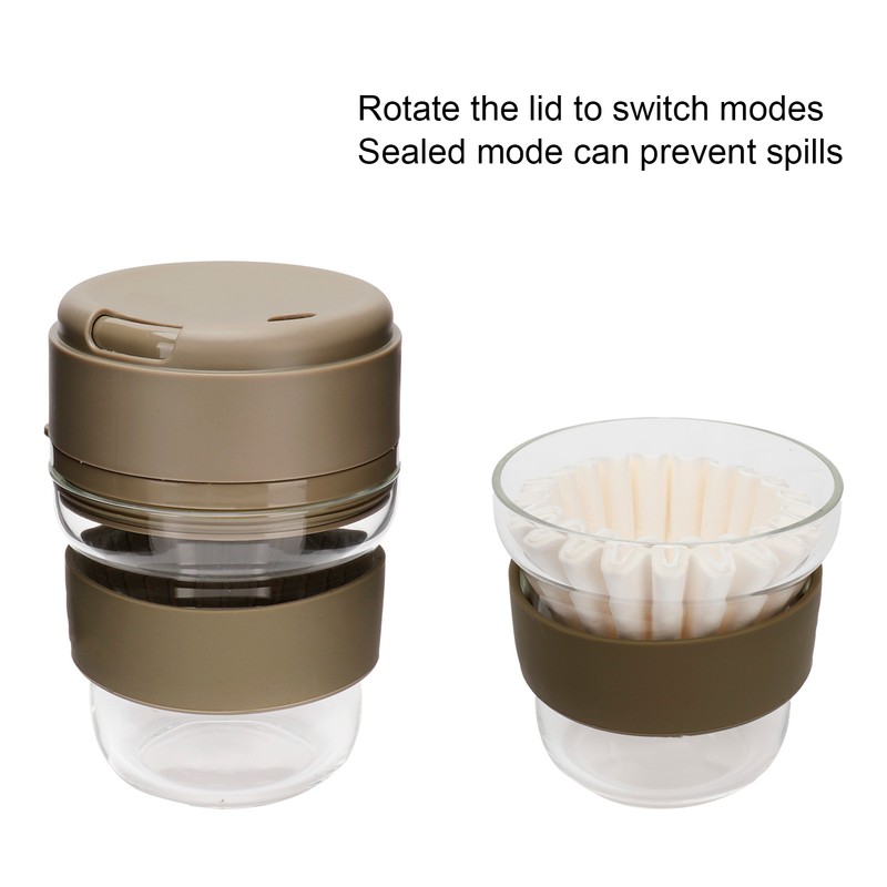 Hand Brewed Coffee Pot Set Travel Manual Coffe Maker with