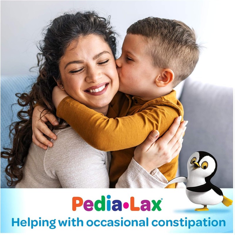 Pedia-Lax Laxative Chewable Tablets for Kids, Ages 2-11, Watermelon Flavor,