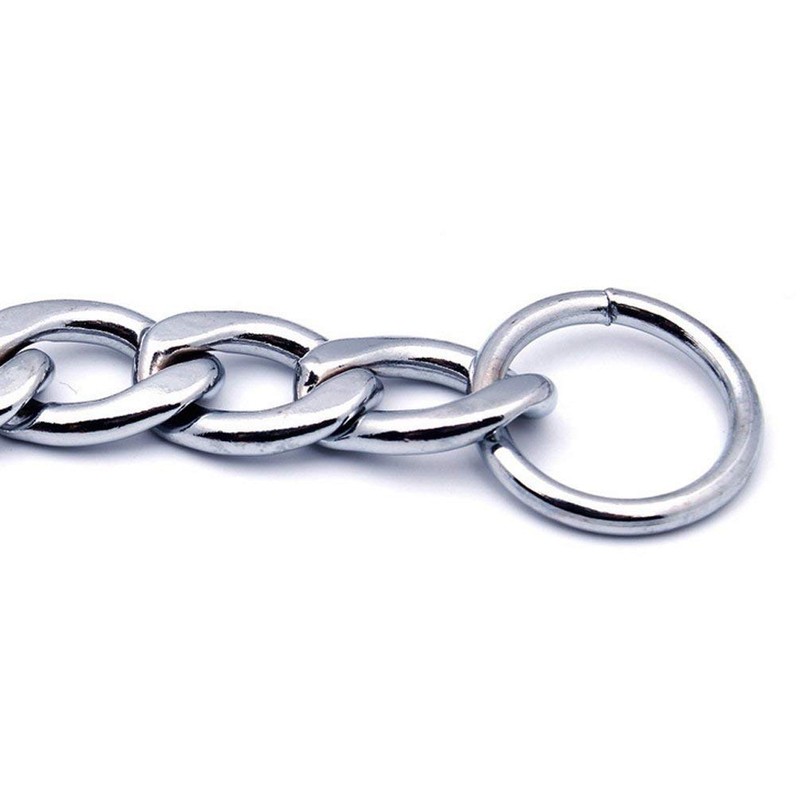 SGODA Chain Dog Training Choke Collar, 16 in, 2.0 mm