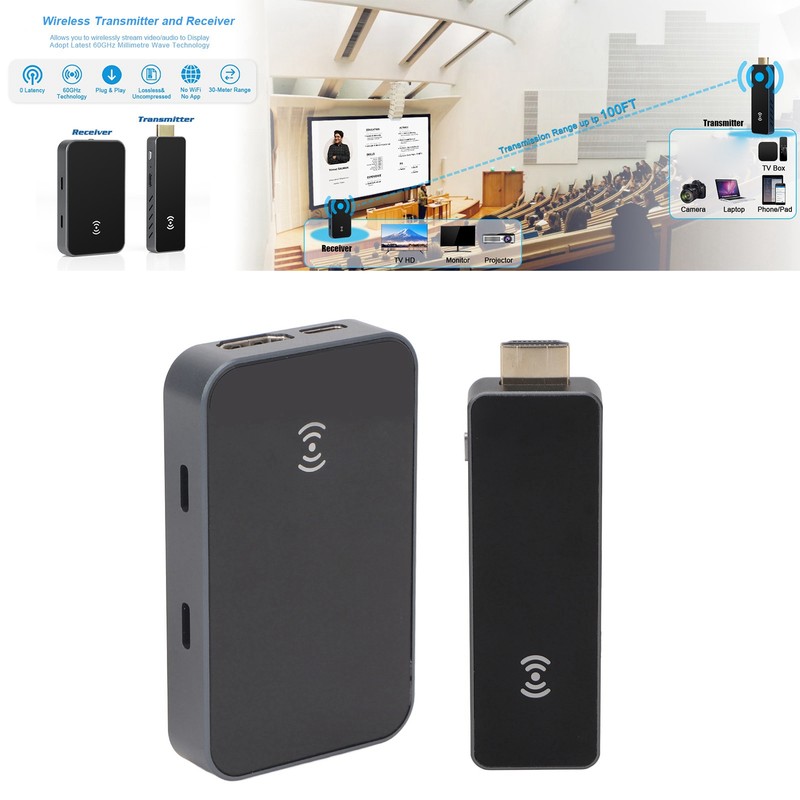 HD Multimedia Interface Wireless Video Transmitter and Receiver 1080P At
