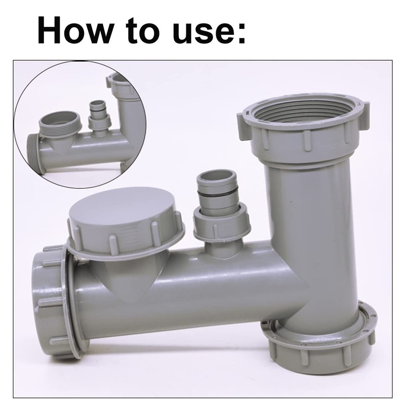 Qrity Pack of 2 Kitchen Sink Drain Pipe Sealing Cap
