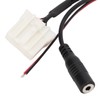 Car Audios AUX Wire ABS MP3 Input Adapter Replacement for