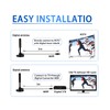 Vecys Digital TV Antenne DVB-T2 Portable Indoor Outdoor TV DTMB