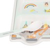 Cartoon Bamboo Toddler Plate Lovely Divided Bamboo Kids Dinnerware Set