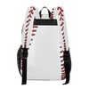 Clear Backpack Transparent School Backpack Heavy Duty PVC Bookbag Baseball