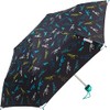 happy rain Ergobrella Children's Pocket Umbrella with Reflective Elements Razortooth