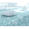 Dehaus® Wipe Clean Table Cloth - Duck Egg Floral Bloom