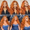28 30 32 inch 350 Human Hair Bundles Ginger Body