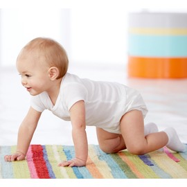 Gerber Baby 6-9 Month, White, 2 Count (Pack of 1)