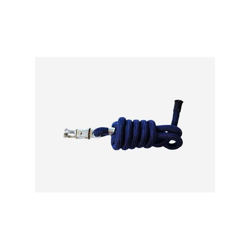 Cwell Equine Premiere Premium 2 meter panic hook Navy lead
