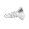 200Pcs Self Drilling Screw Countersunk Cross Stainless Steel 13mm Length