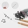 Hair Extension Tools Kit, 500Pcs 5mm Hair Extension Beads, Pliers
