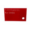 EH Design Acrylic Glass Cuts in Red - 250 x