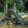 ONETIGRIS Poncho Shelter, Raincoat, Shelter Tent, Rainwear, Windproof, Waterproof, Dustproof,