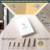 Wood Screws - 120PCS Flat Head Phillips Screws, 304 Stainless