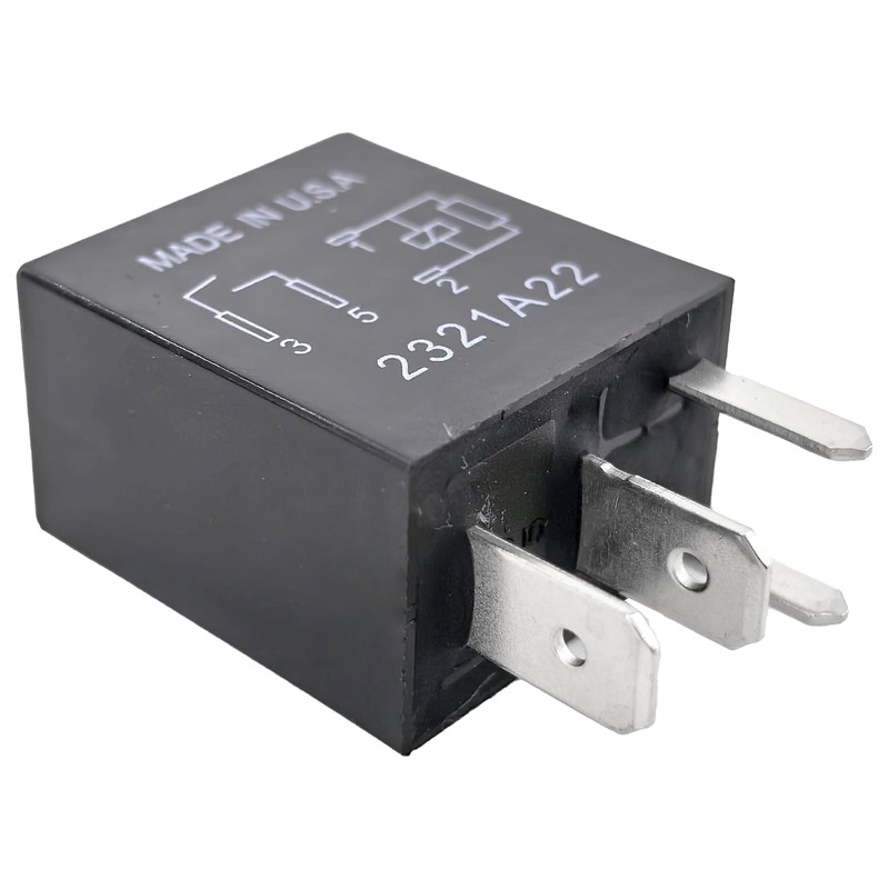 3-Pack 8T2T-14B192-AB Relay - 40A 12VDC 4-Pin SPST Automotive Relay