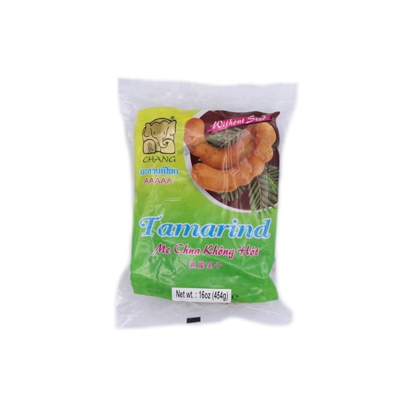 Tamarind Paste (Me Chua Khong Hot) Without Seeds 454g Chang