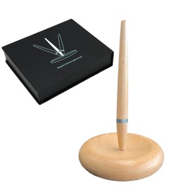 Bntilr Magnetic hover pen,Holder Self Stand Hover Pen,Upright and Rotatable Magic Pen Holder,cool desk decoration gadgets,Office Luxury Decompression Pen for Unique men gifts