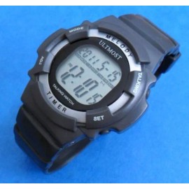 Ultmost Talking Sport Multi-function Watch, Alarm, Countdown Timer, English or Spanish - English