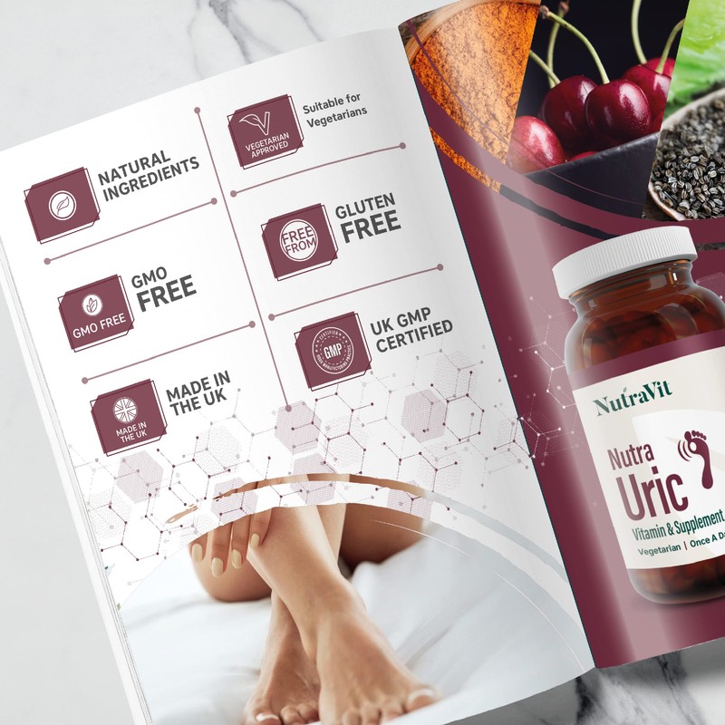 NUTRA URIC - 4000mg Montmorency Cherry| Ultra High Strength -