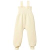 Disana 33101XX - Knitted Dungarees, Natural Wool - natural