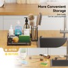 Yofidra Kitchen Sink Caddy: Sink Sponge with Instant Drying Stone,