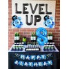 LaVenty Level UP Birthday Decoration Video Game 8 Birthday Decorations
