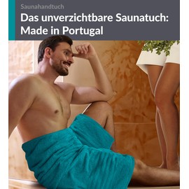 Lashuma Large Sauna Towel Green Nautic London Terry Towelling Hand Towel Large 80 x 220 cm