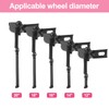 sourcing map Back Bike Kickstand for 12 Inch Wheel Bicycle