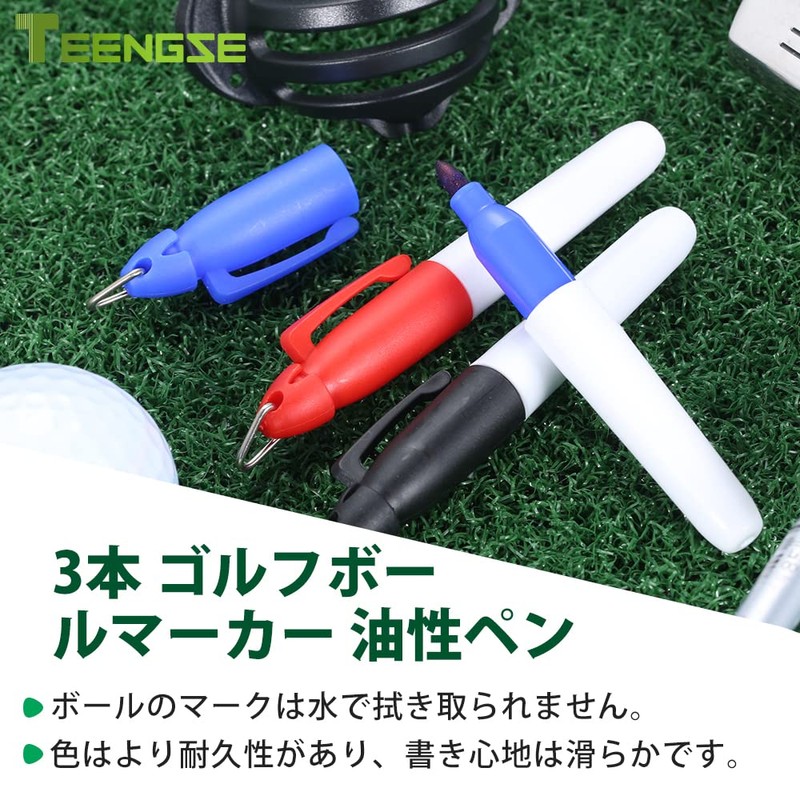 Set of 4 Golf Ball Line Marker Golf Marker Golf