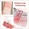 Peach Pink Blush & Highlighter Palette - 4 Colours Highly