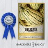 Gardeners Basics, Delicata Squash Seeds for Planting - Winter Squash