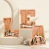 JOOMLAFLY Wooden Letter Piggy Bank for Kids 9"Clear Coin Bank