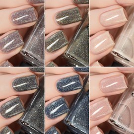 ILNP Fall Neutrals Collection 2016 - Holographic Nail Polish Collection