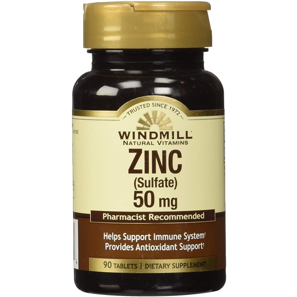 Windmill Zinc Sulfate Tablets, 90 Count
