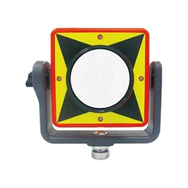 AdirPro LED Flashing Prism for Long Distance, Mining Sites and Night Work - Works with Trimble, Sokkia, Topcon, Leica, Nikon and Pentax Total Stations