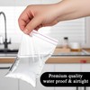 100-Pack Small Resealable Plastic Bags 6x4cm - Thick Premium Zip