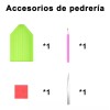 Courhope Kit Pedreria Cristales Para Uñas Piedras Decorativas 2150pzs