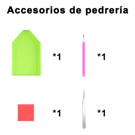 Courhope Kit Pedreria Cristales Para Uñas Piedras Decorativas 2150pzs