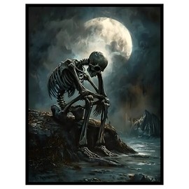(Depressed Skeleton) - 100ct Matte TCG/MTG Art Card Sleeves