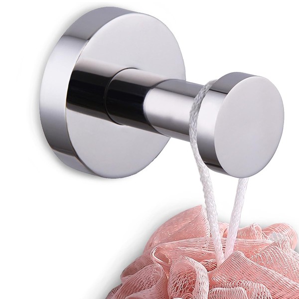 Wall Mount Bathoom Towel Hook, SUS304 Stainless Steel Towel Robe