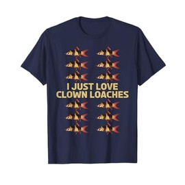 Clown Loach Love Botia Chromobotia Aquarist T-Shirt