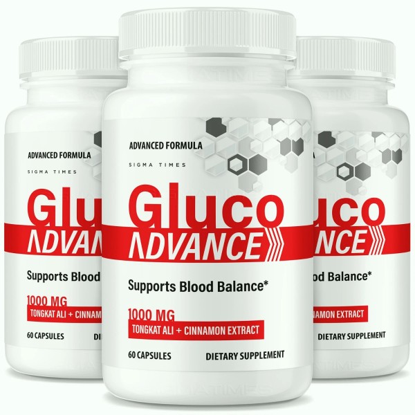Sigma Times (3 Pack) Gluco Advance Capsules – Gluco Advanced