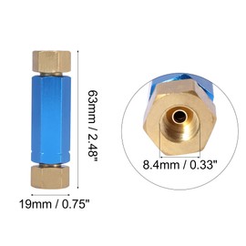 X AUTOHAUX 2lb Residual Valve for Disc Brake